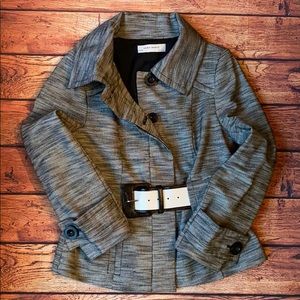 Zara Trench Jacket Women’s Black w/ Belt
